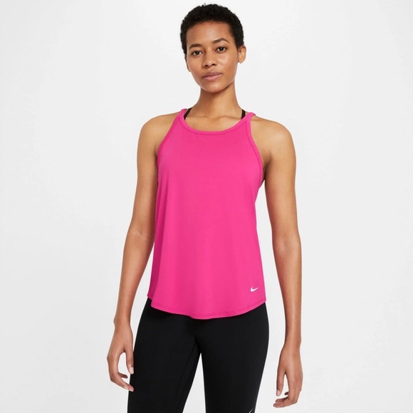 Hot pink Nike Dri-fit training tank size XL in excellent condition - Picture 1 of 5